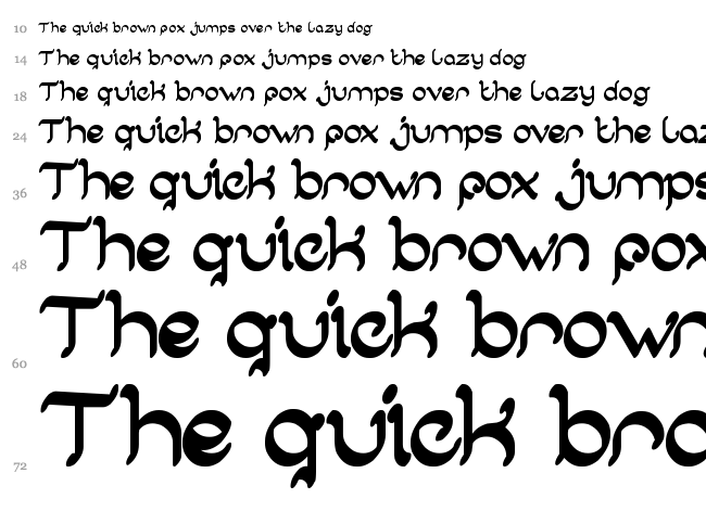 Arabian Knight font waterfall